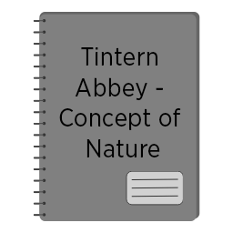 Tintern Abbey - Concept of Nature